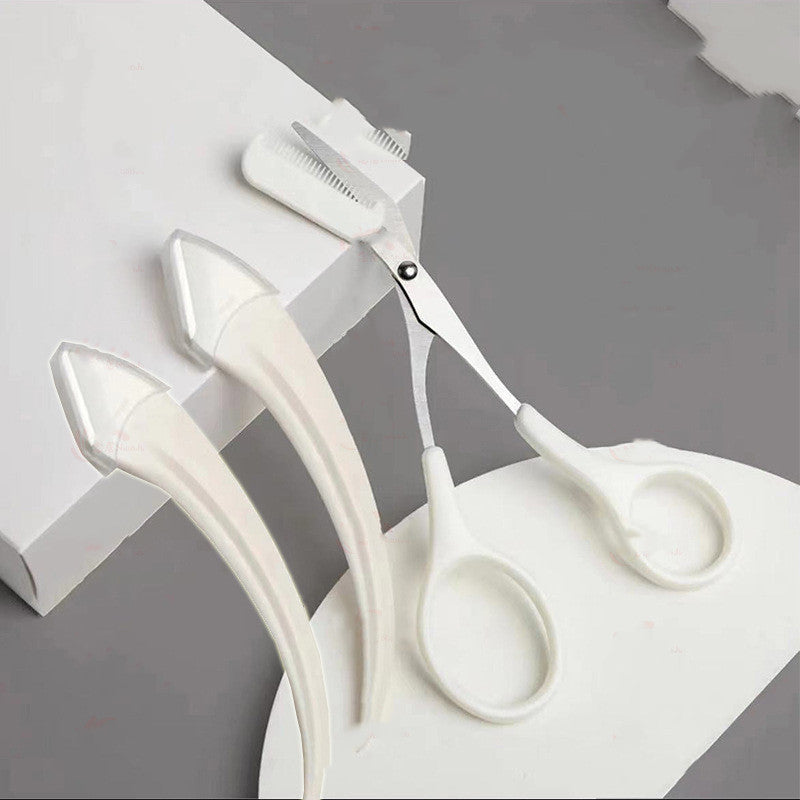 MoonCurve Brow Shaper ✨ | Mini Trimmer with Comb