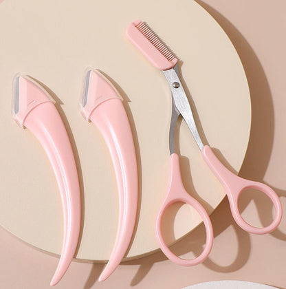 MoonCurve Brow Shaper ✨ | Mini Trimmer with Comb
